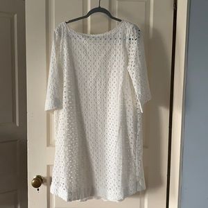 Roller Rabbit White Eyelet Dress